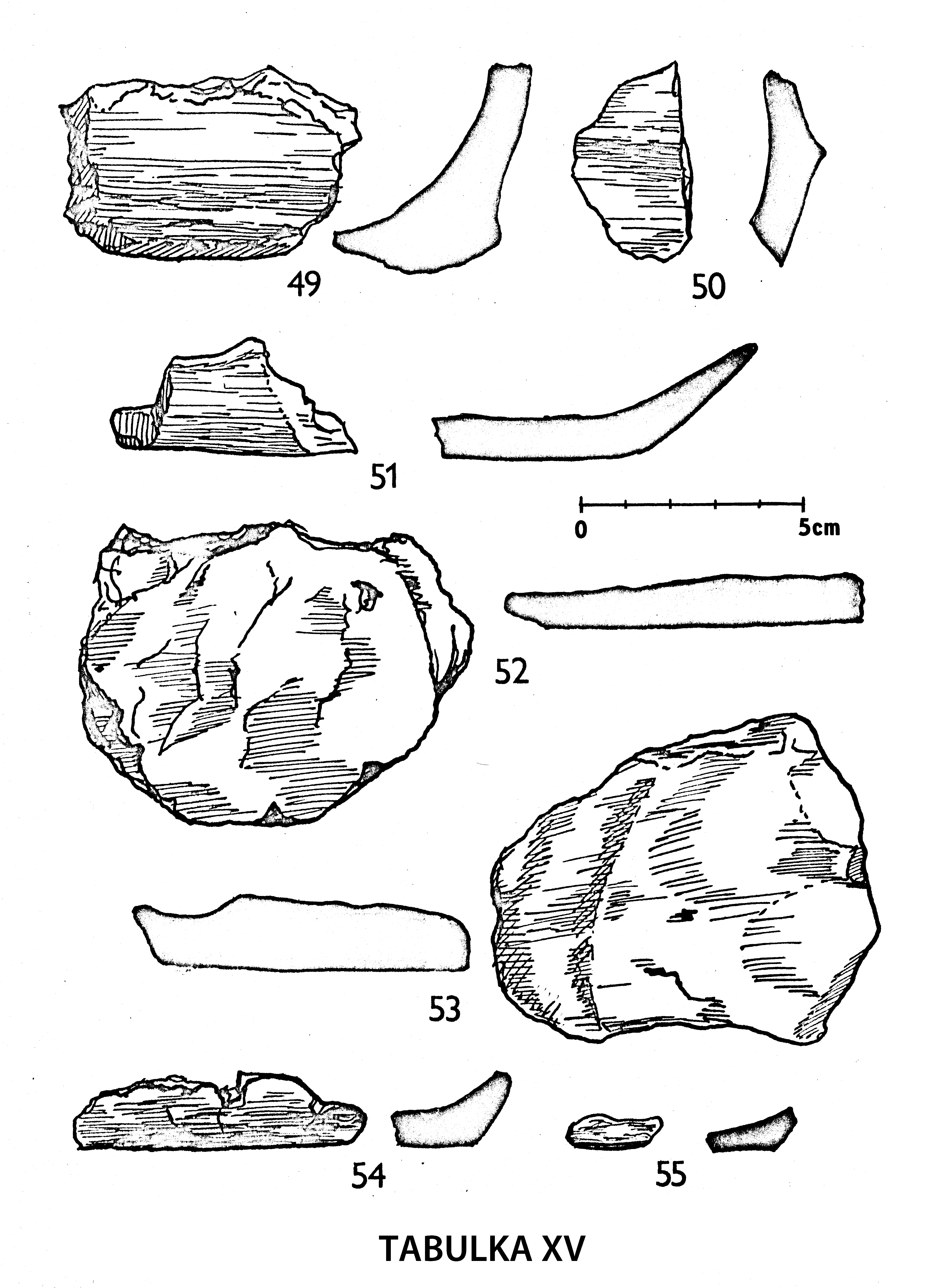 Tabulka XV