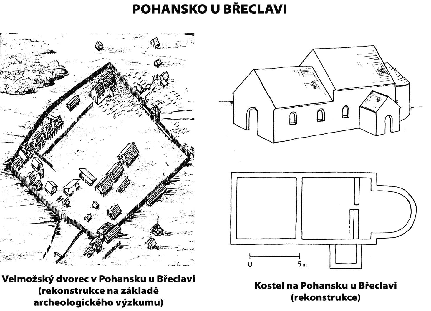 13. Pohansko u Břeclavi: velmožský dvorec a kostel
